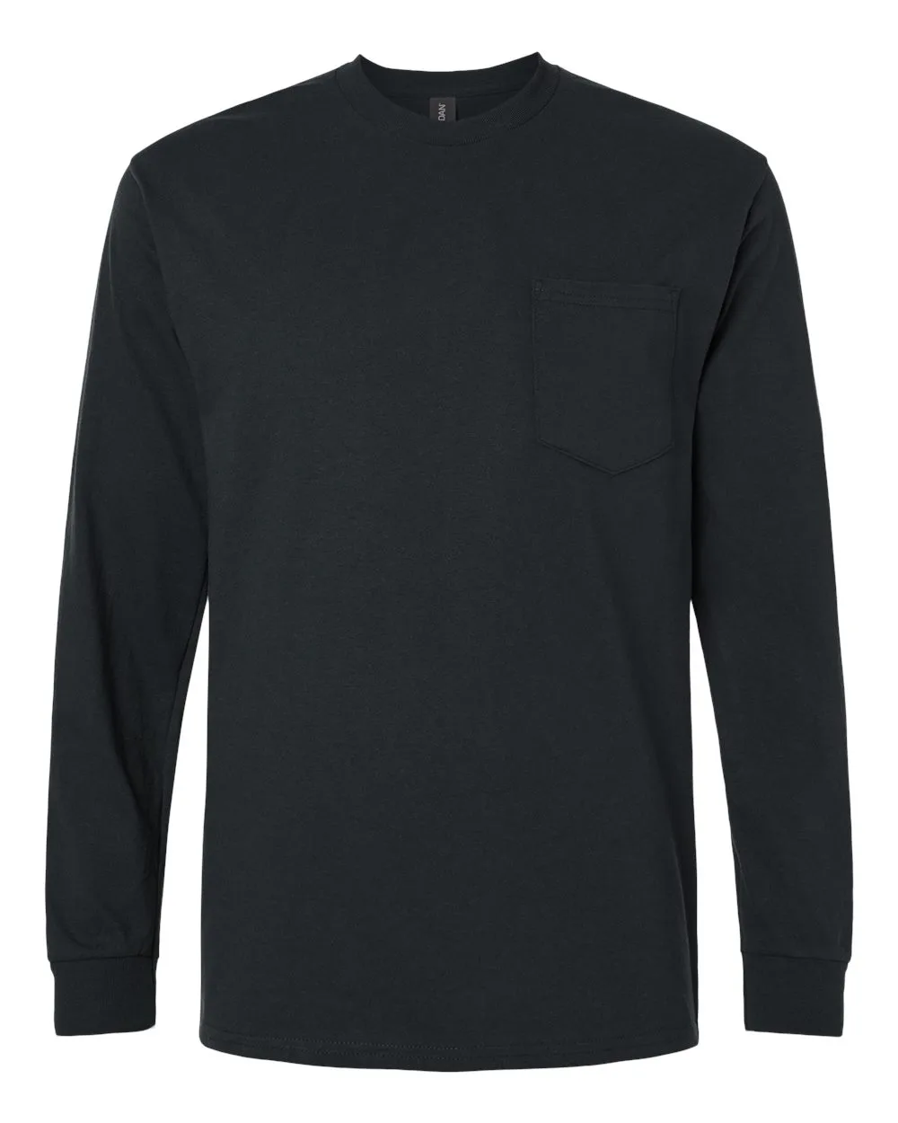 Gildan® Unisex Ultra Cotton® Long Sleeve Pocket T-Shirt view 3