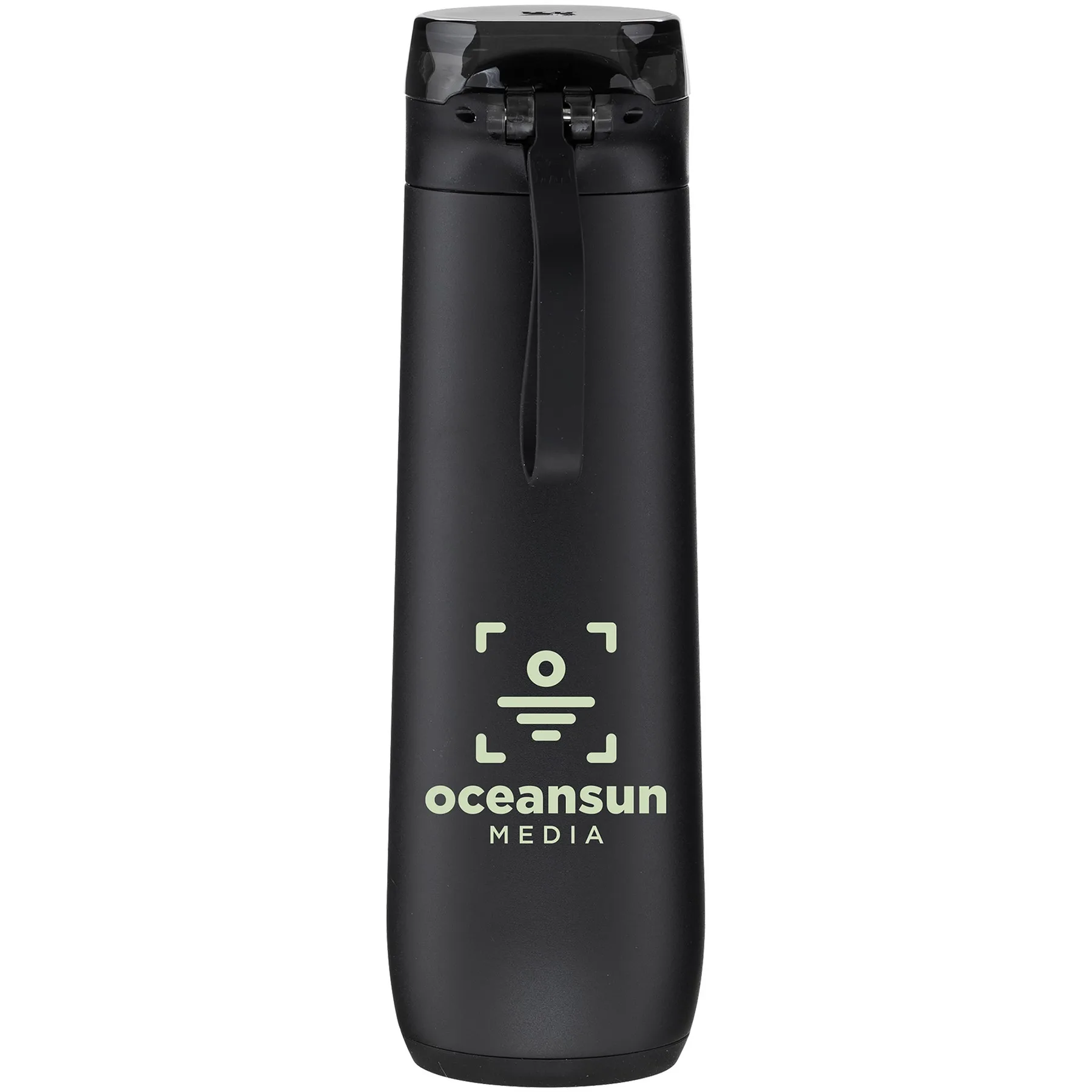 20 oz Stanley Flowstate Spring Stainless Steel Water Bottle (Black) view 2