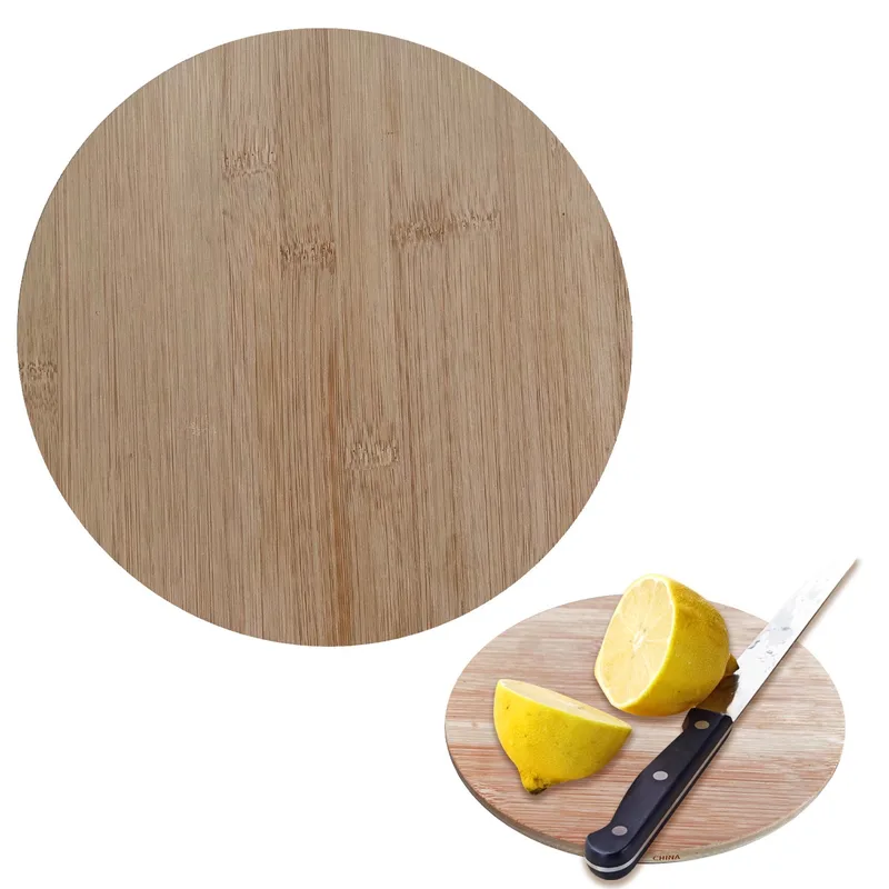 Round Bamboo Cutting Board view 3