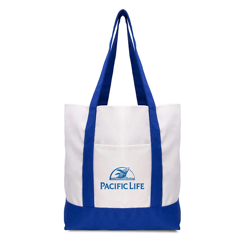 Large TJ Canvas Tote Bag view 4
