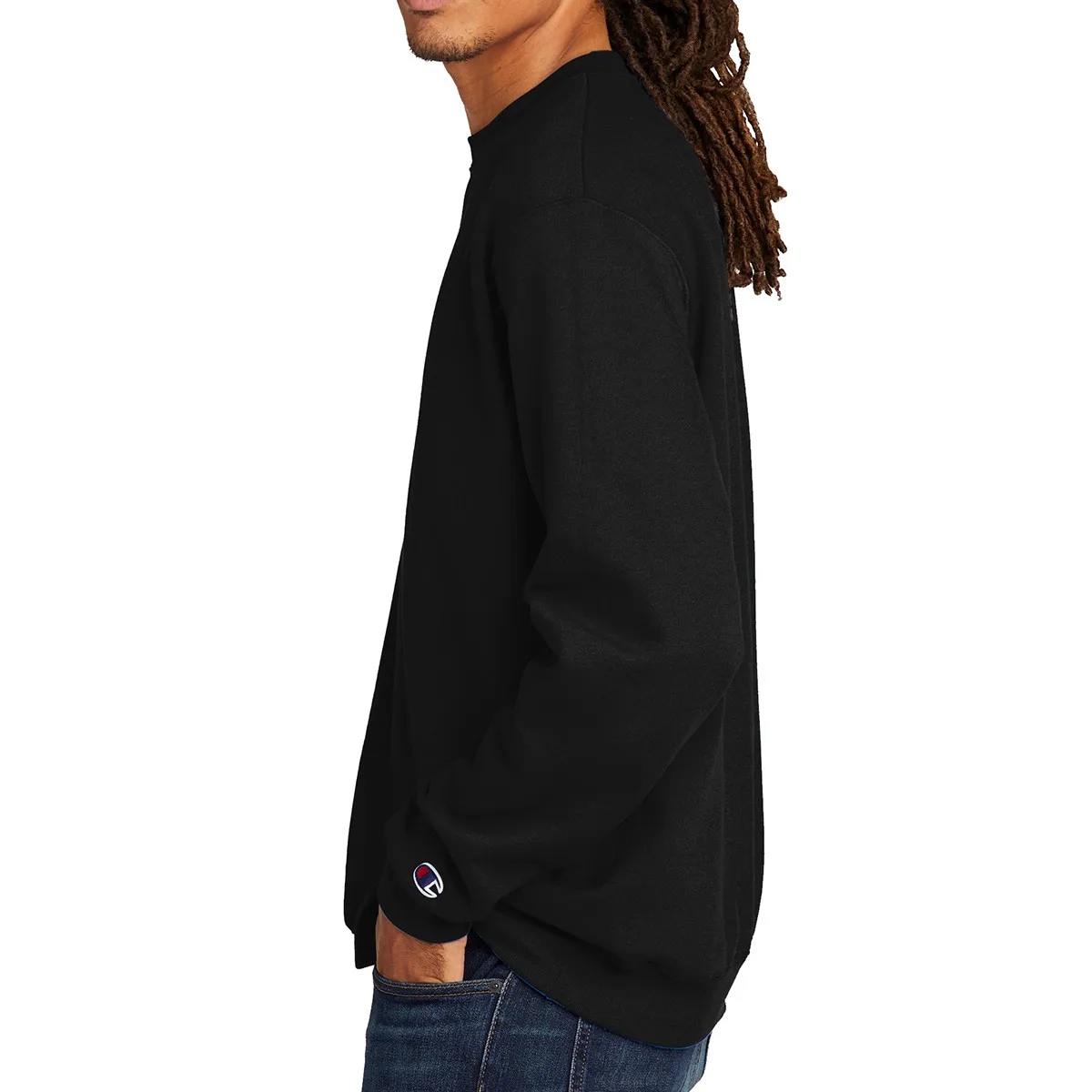 Champion Double Dry Eco Crewneck Sweatshirt view 3