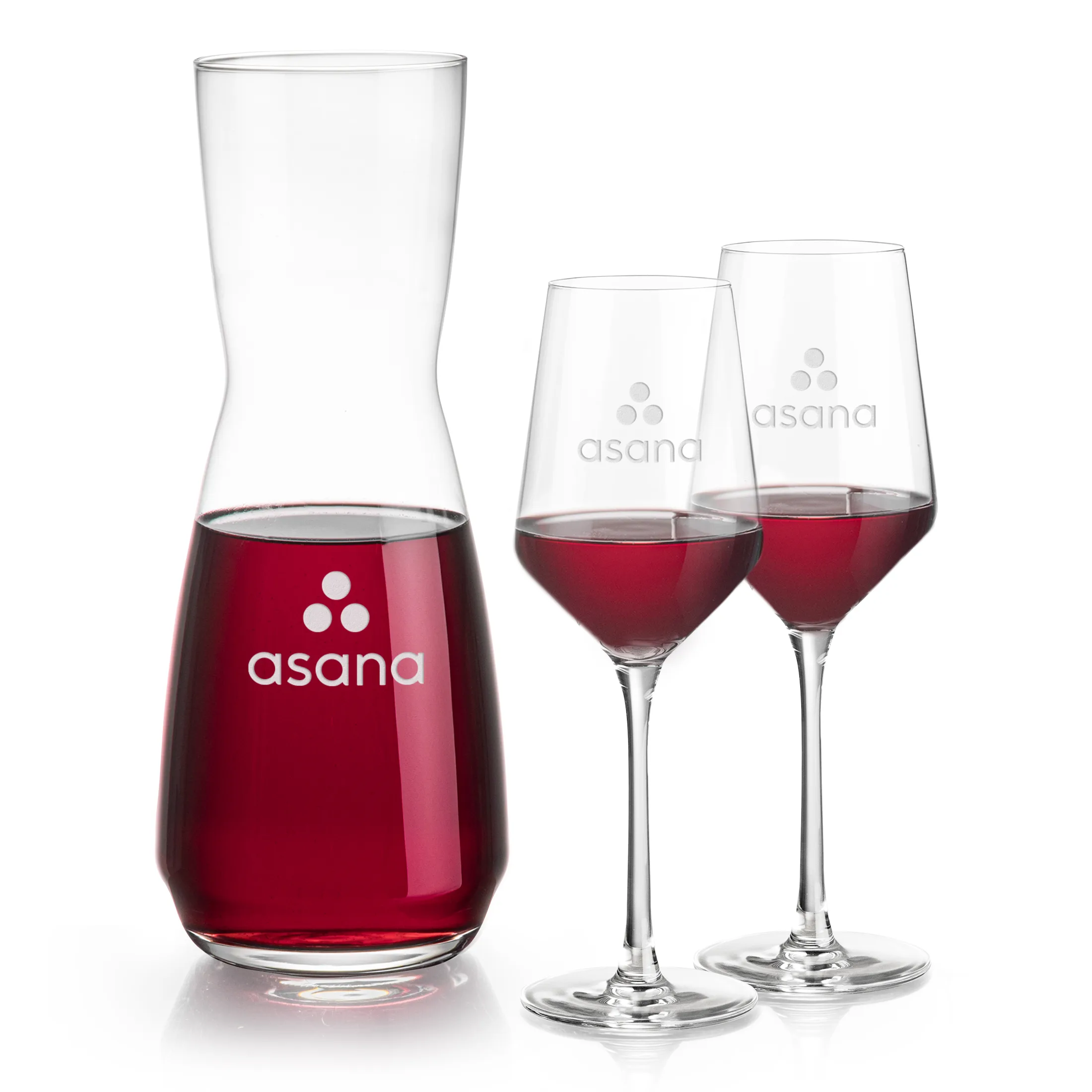 Carafe Stemmed Set, Tucson Set, Carafe & 2 Wine