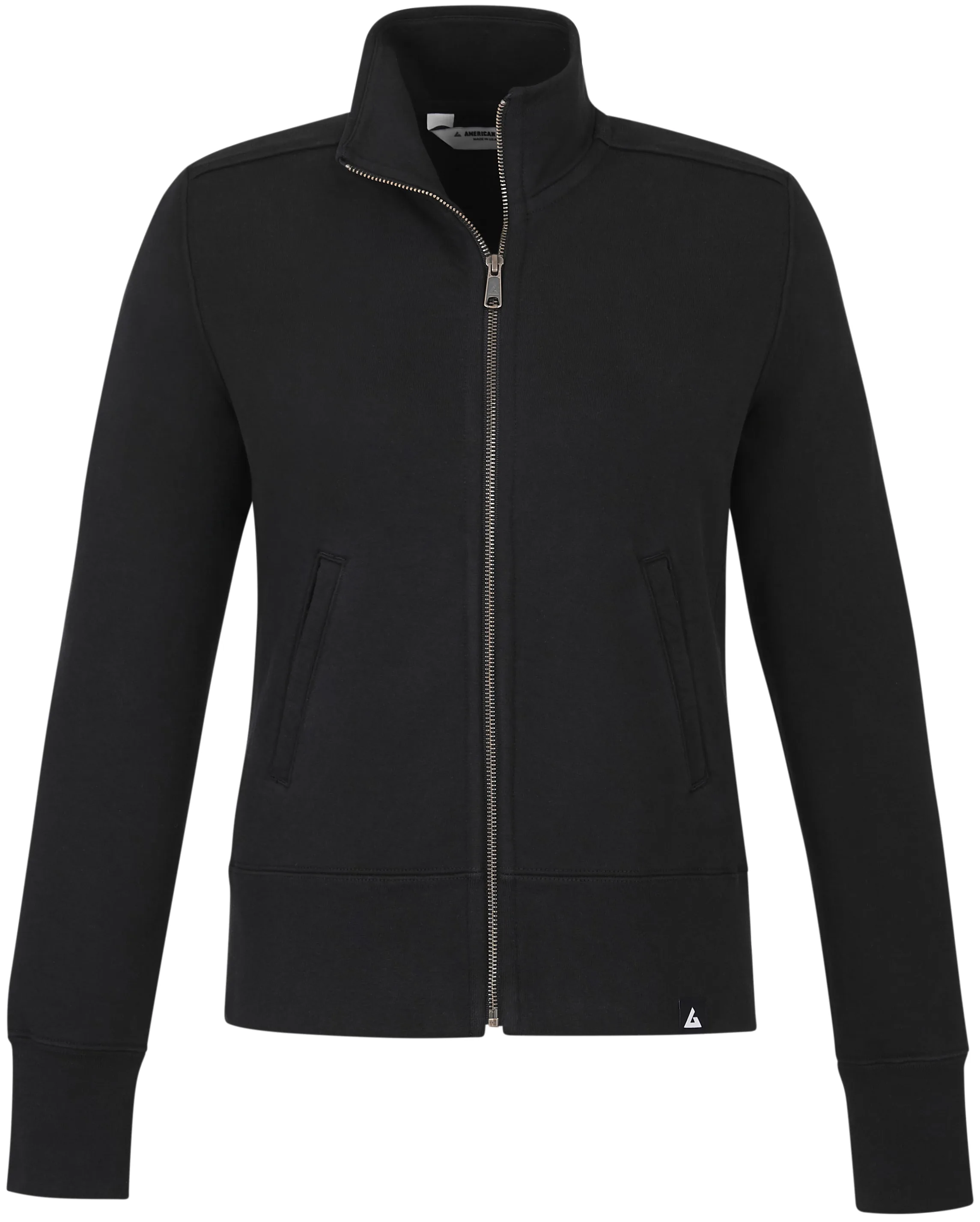 Women's American Giant Moto Full Zip view 2