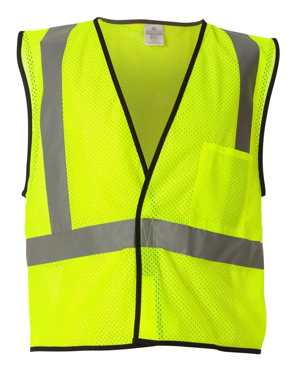 Kishigo® Economy Single Pocket Hook & Loop Mesh Vest view 3