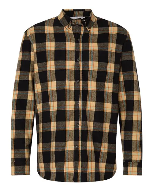 Dark Khaki Plaid Tan Lifestyle View