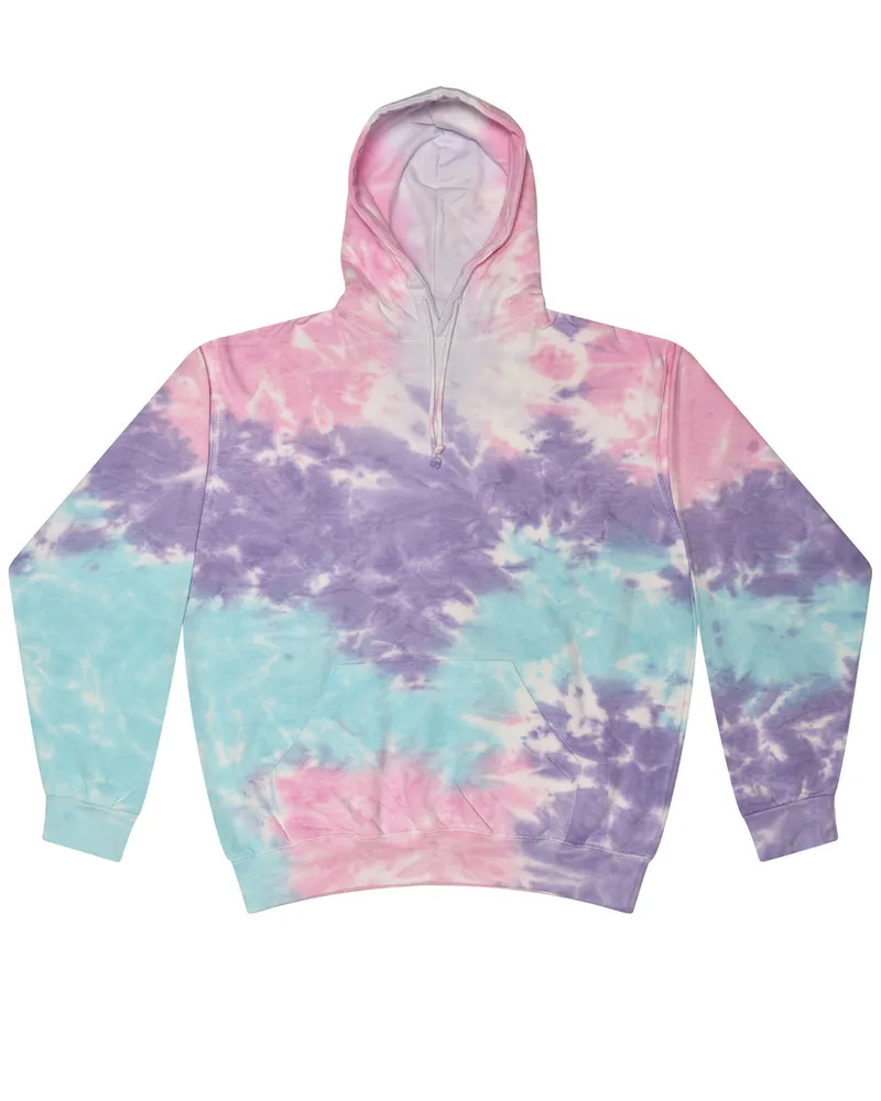 Tie-Dye Youth Pullover Hooded Sweatshirt view 3