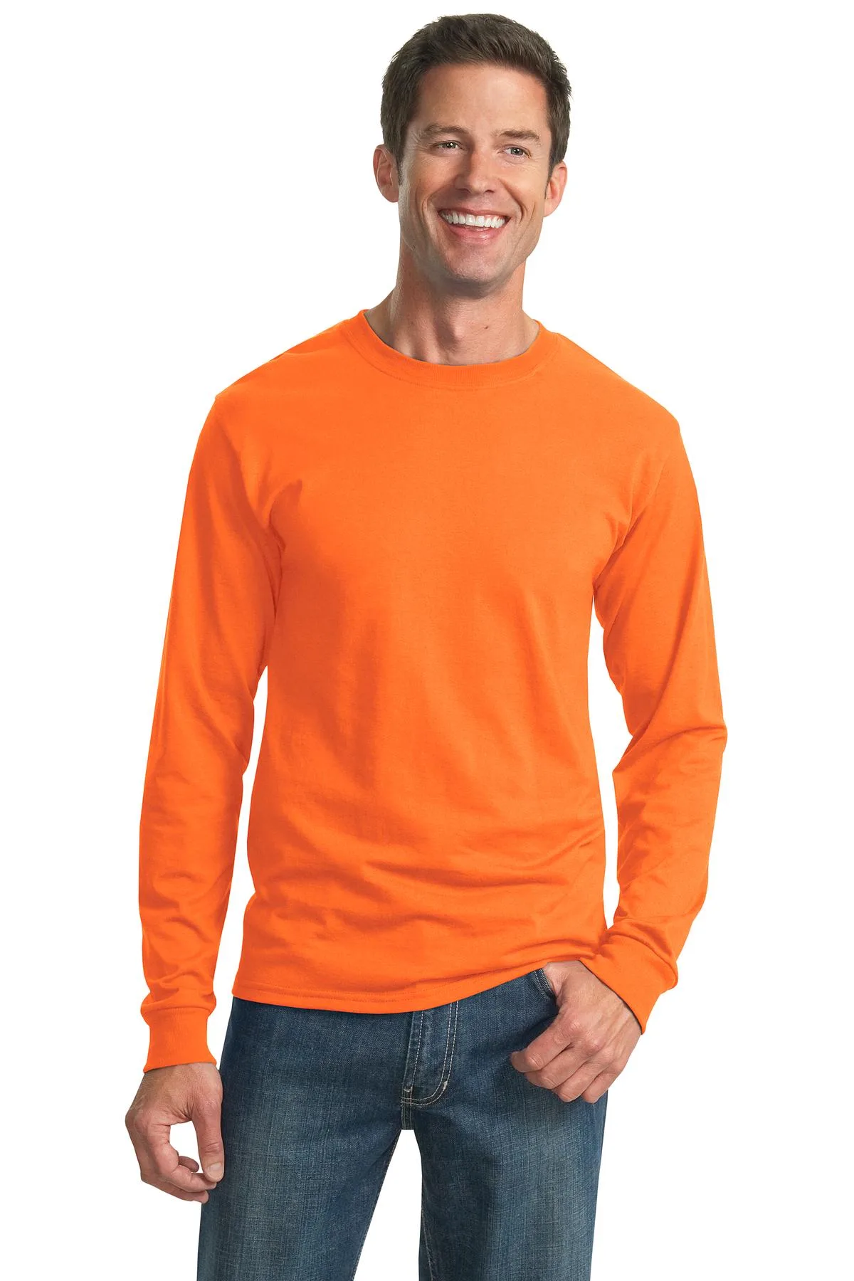 Jerzees® - Dri-Power® 50/50 Cotton/Poly Long Sleeve T-Shirt. view 5