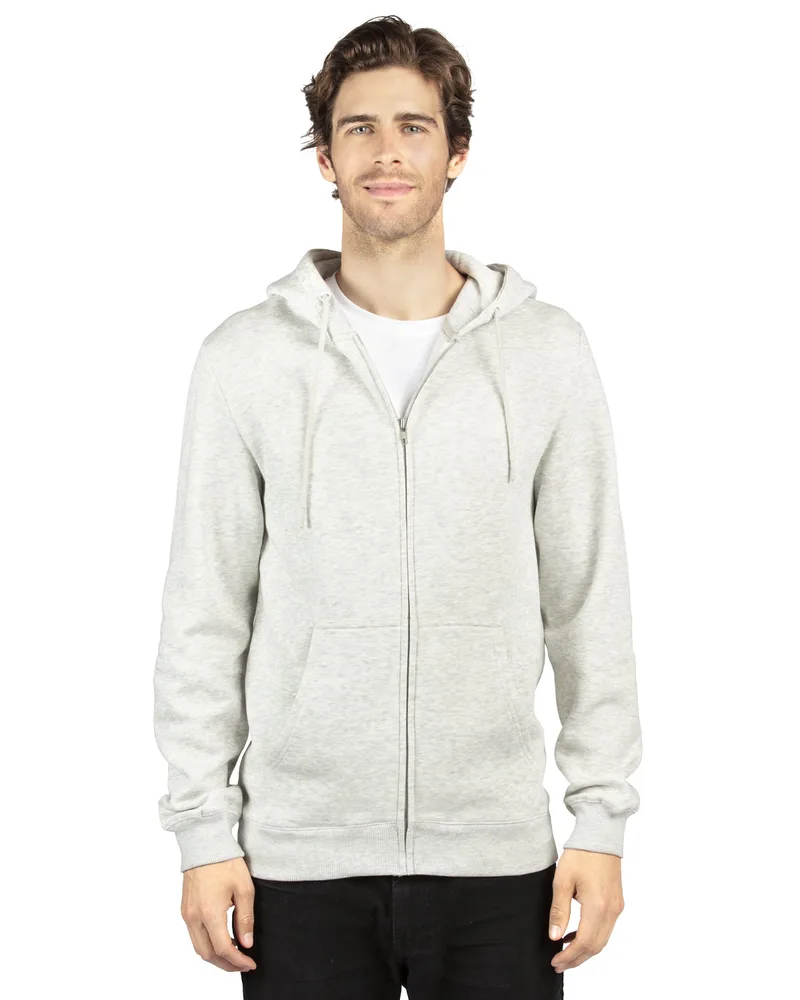 THREADFAST Unisex Ultimate Fleece Full-Zip Hooded Sweatshirt view 7