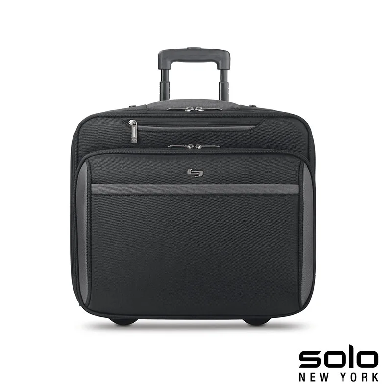 Solo New York West Side Roll Overnighter Case view 2
