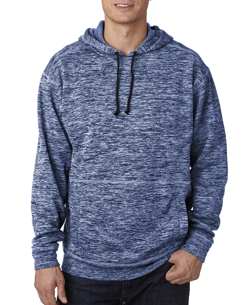 J AMERICA Adult Cosmic Poly Fleece Hooded Sweatshirt view 2