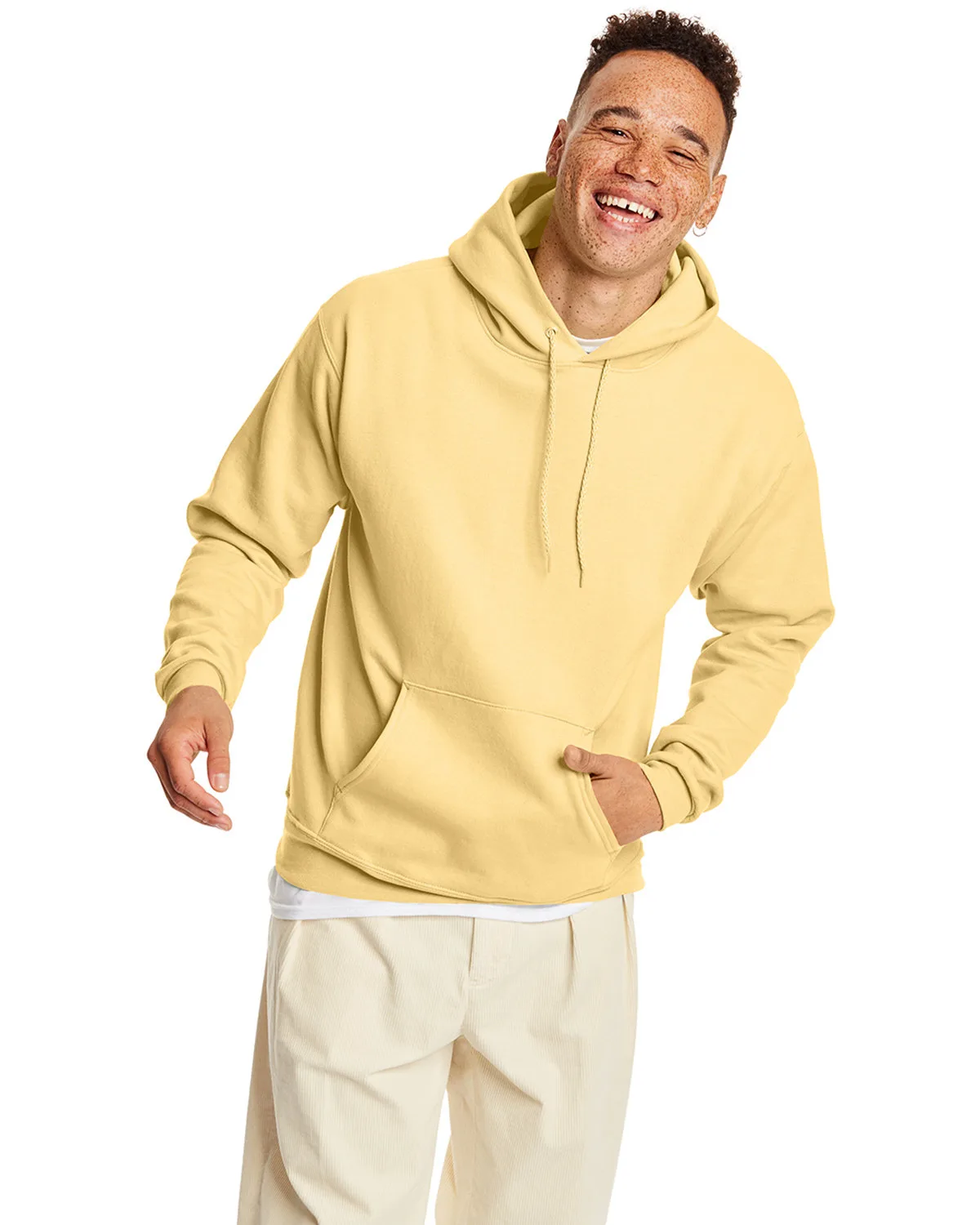 Hanes Printables Unisex Ecosmart® Pullover Hooded Sweatshirt view 5