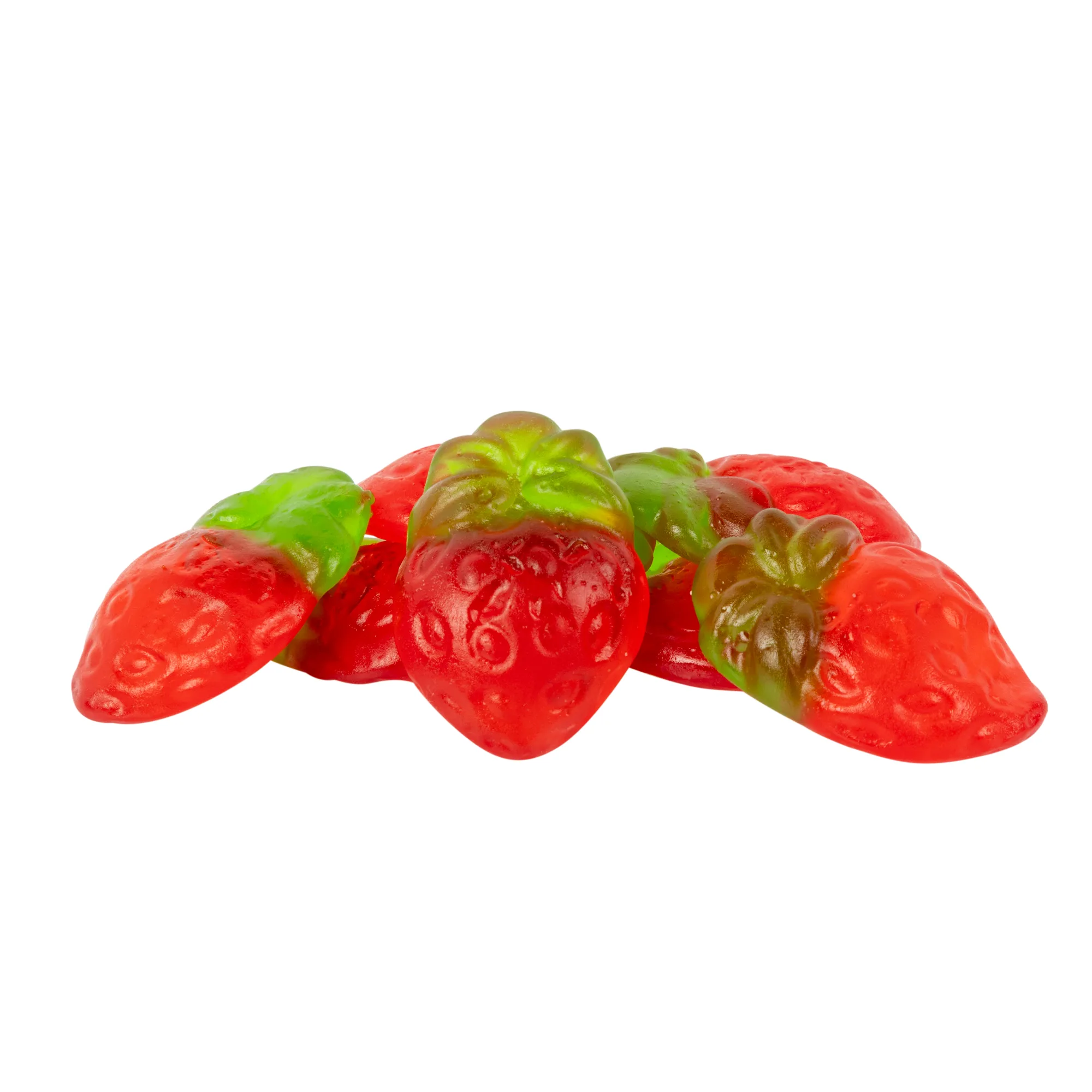 4 oz. ECO-Digibag™, Compostable & Full Color, 3D Gummy Strawberries view 3