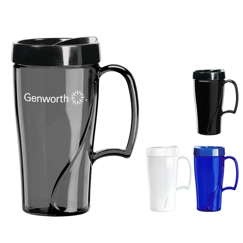 16 Oz. Arrondi™ Travel Mug view 2