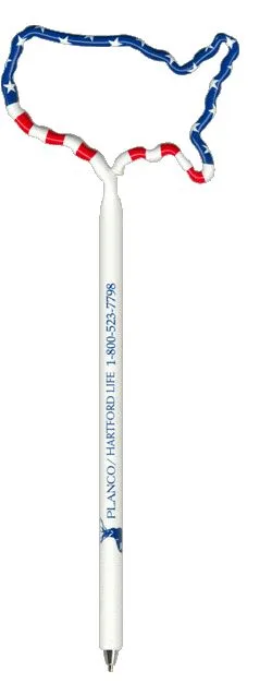 USA Multi-Color Inkbend Standard, Bent Pen