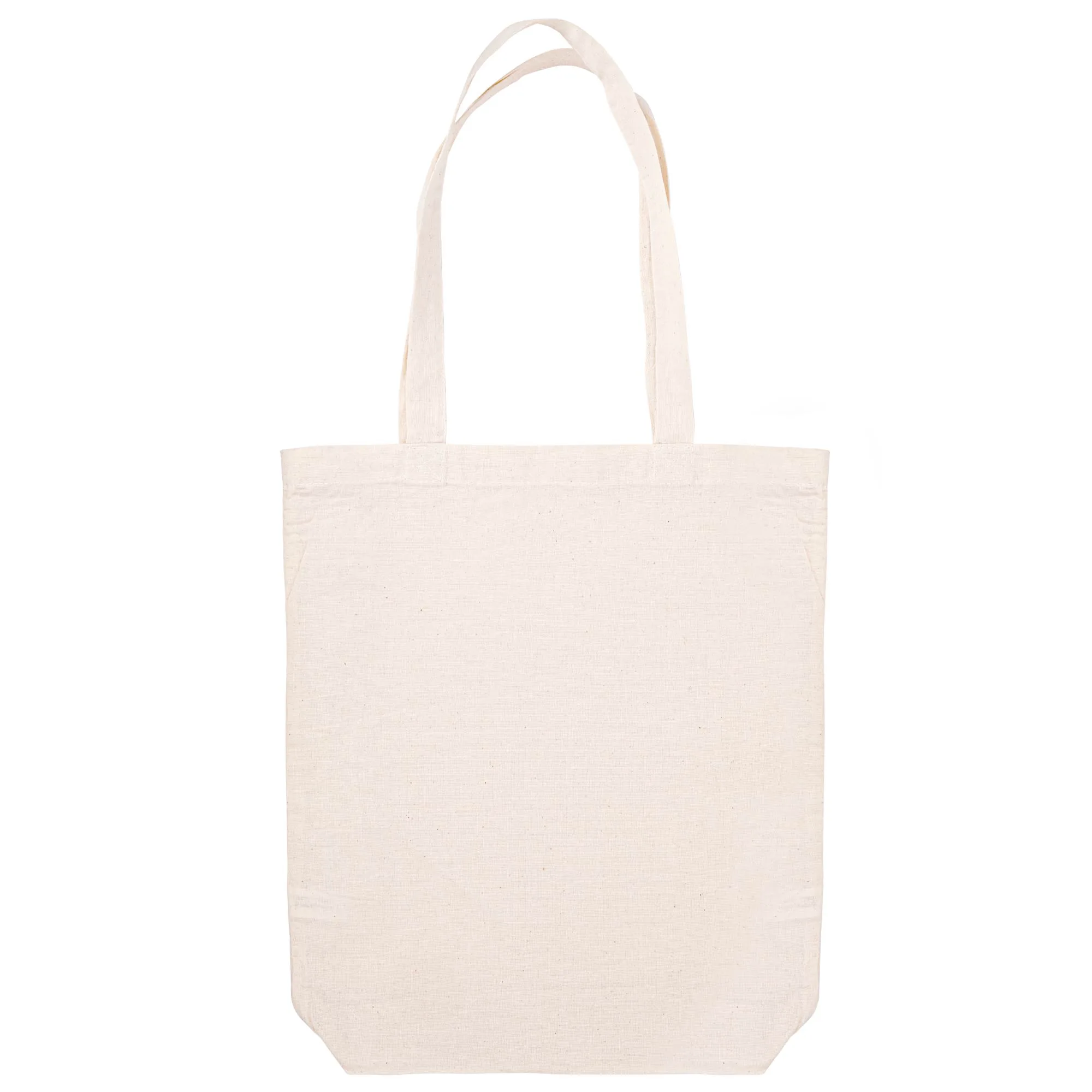 Cotton Tote Bag w/Gusset 14"x17"