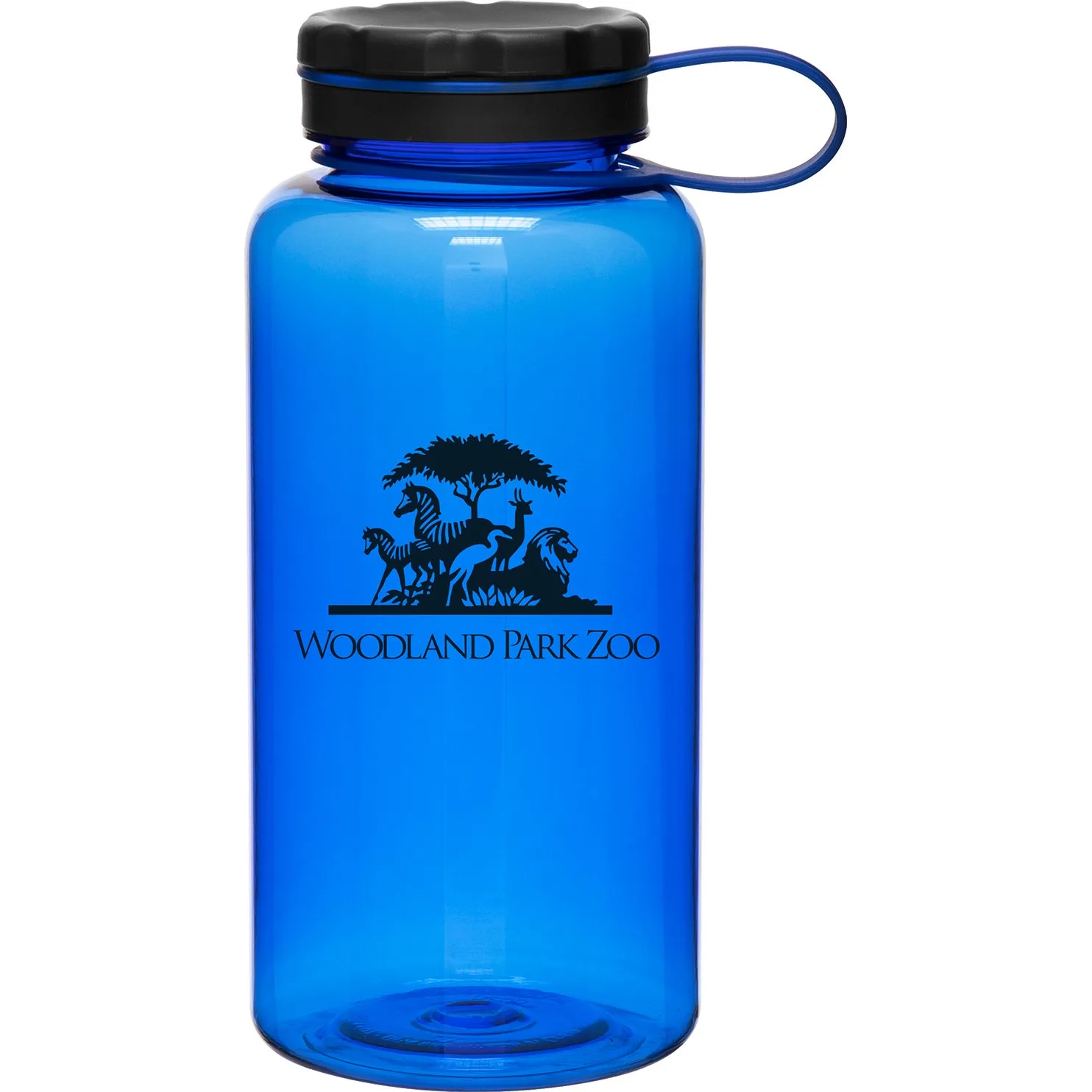 34 oz h2go Wide 2.0 Water Bottle (Blue)