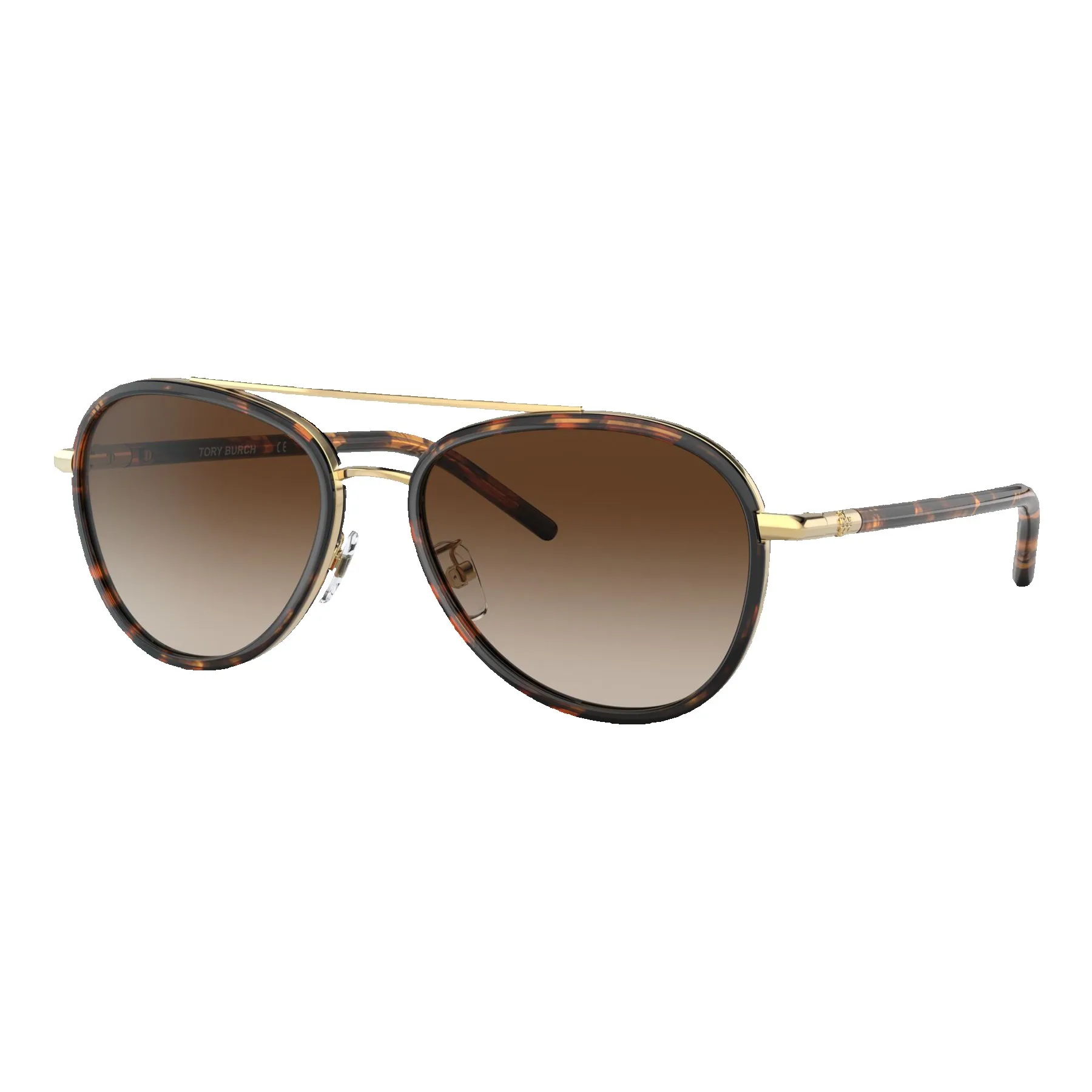 Tory Burch Women's Eleanor Pilot Sunglasses