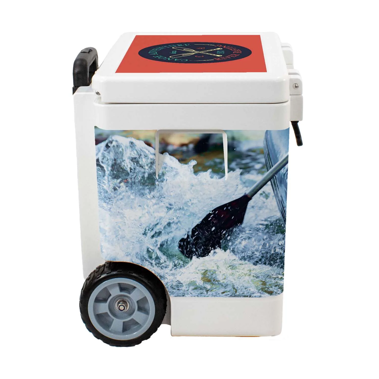 35L OBP Wheeled Explorer Cooler, Wrap & Lid Decal view 3