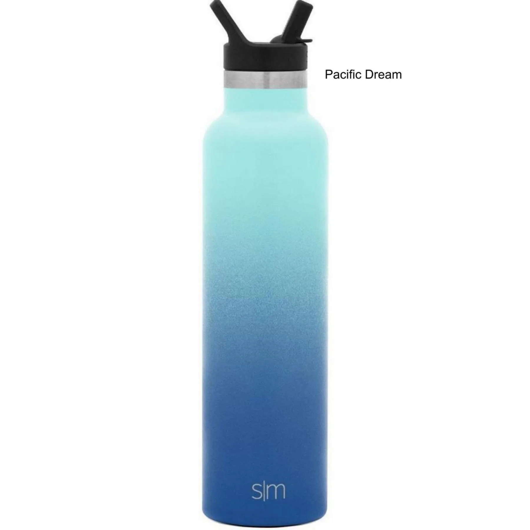 24 oz Simple Modern® Stainless Steel Insulated Ascent Water Bottle w/ Straw Lid view 2