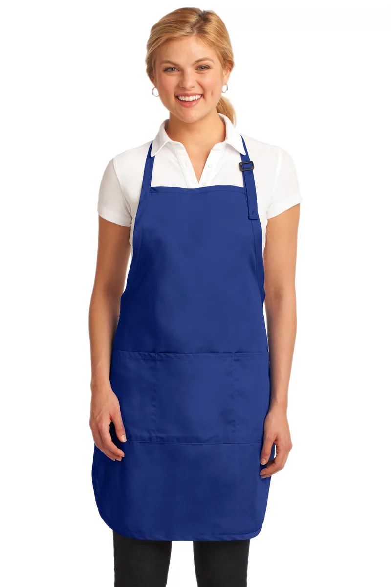 Port Authority® Easy Care Full-Length Apron with Stain Release.