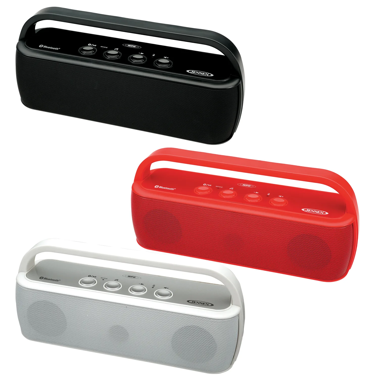 Jensen® Bluetooth Portable Wireless Stereo Speaker
