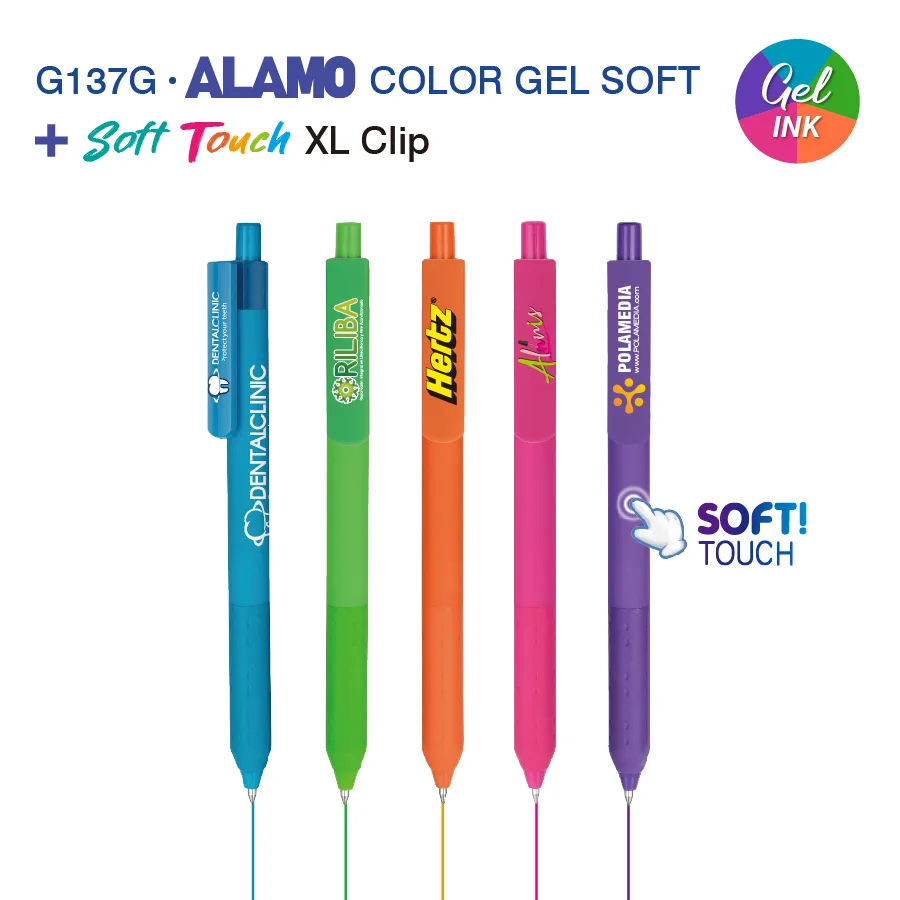 Alamo Color Gel Soft Pen