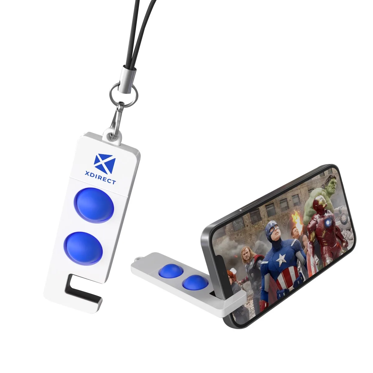 POPSTAND WHTBLU Padprint