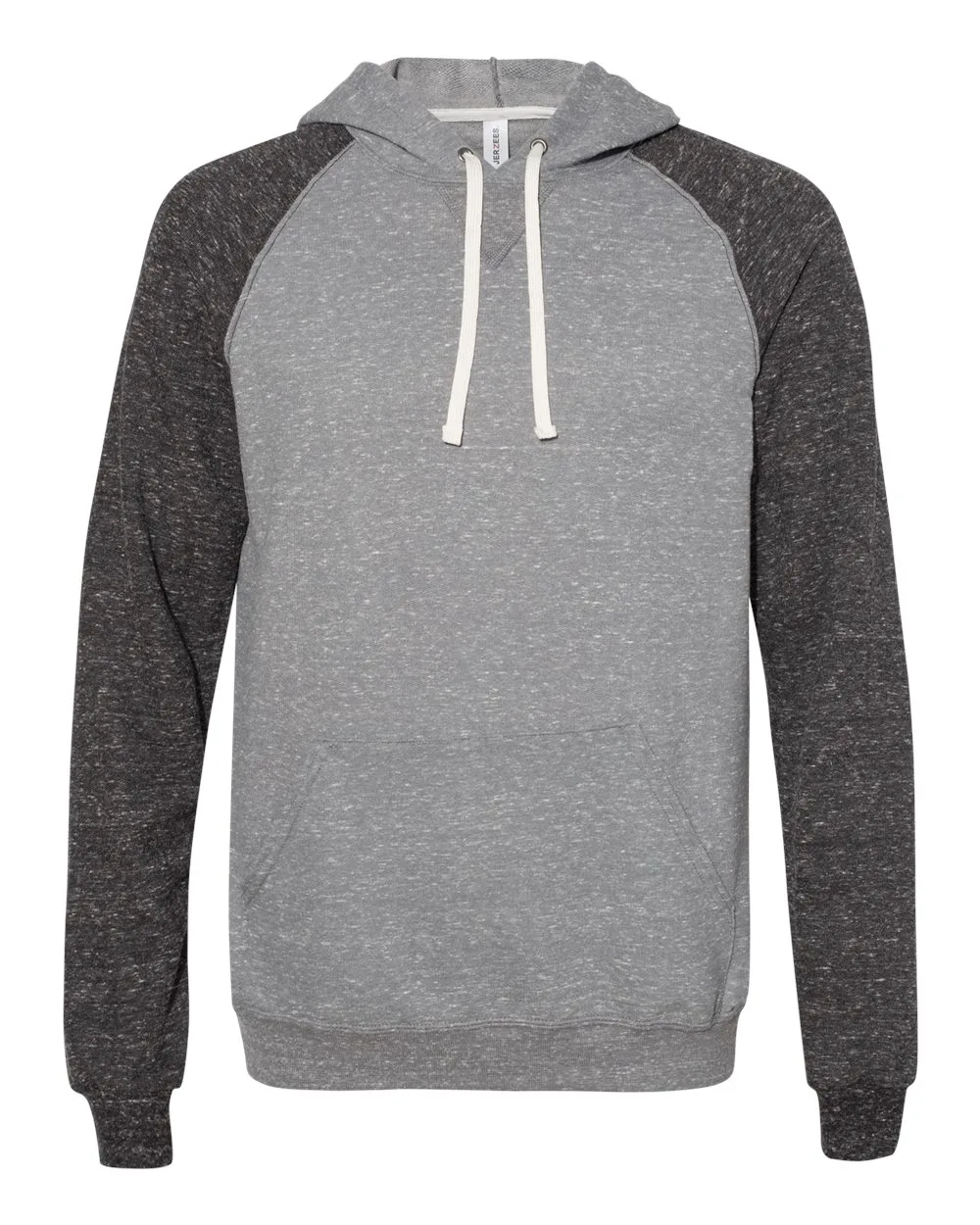 Jerzees® Snow Heather French Terry Pullover Hood Sweatshirt view 3