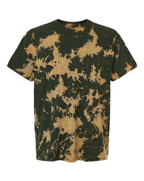 COLORTONE® Unisex Short Sleeve Bleach Out Dyed T-Shirt view 4