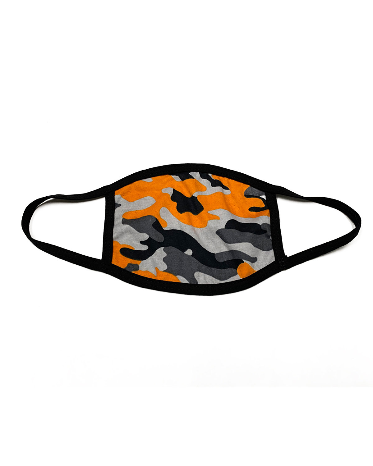 BAYSIDE Adult USA Made Camo Cotton Face Mask