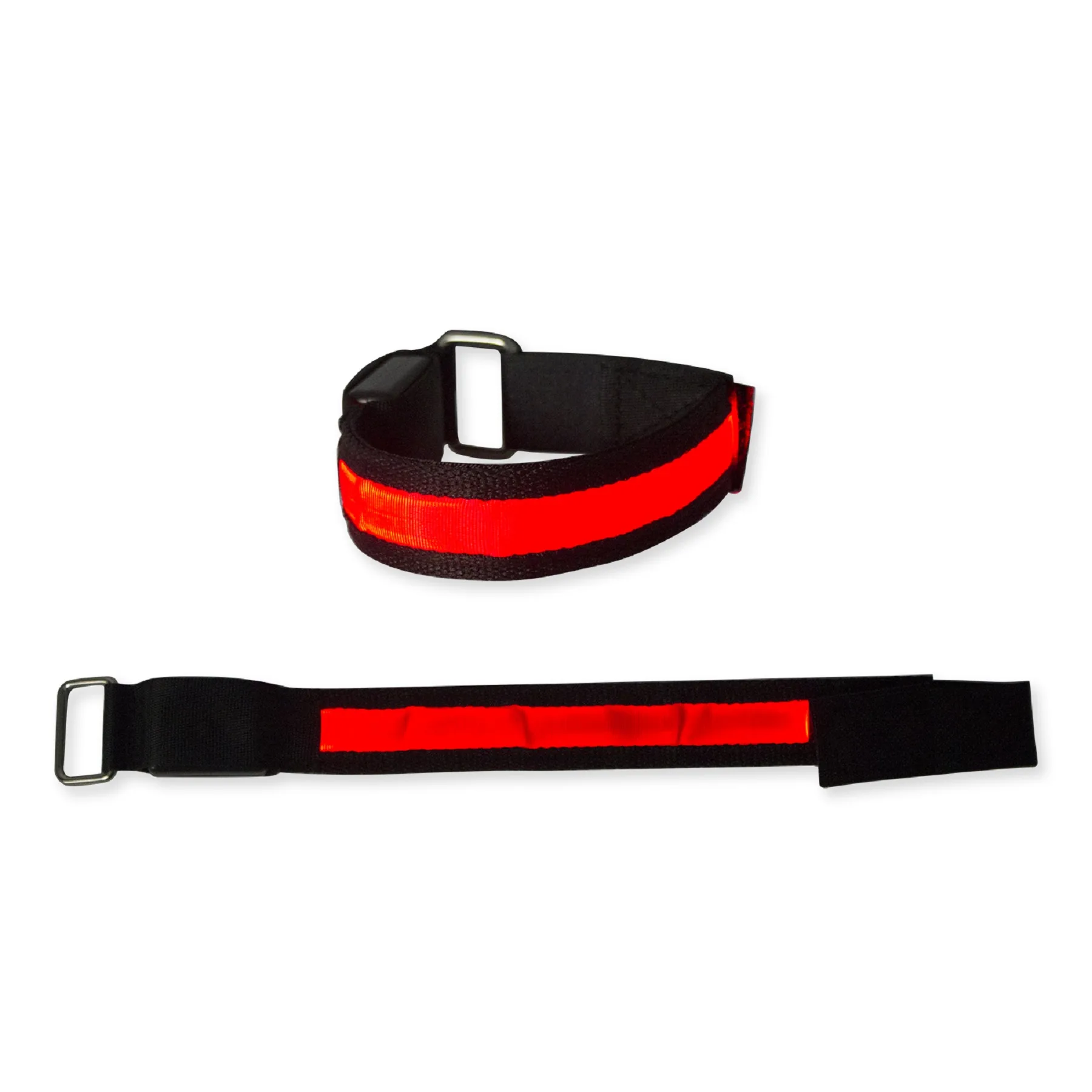 LED Polyester Armband w/Optical Fiber & LED Light view 2