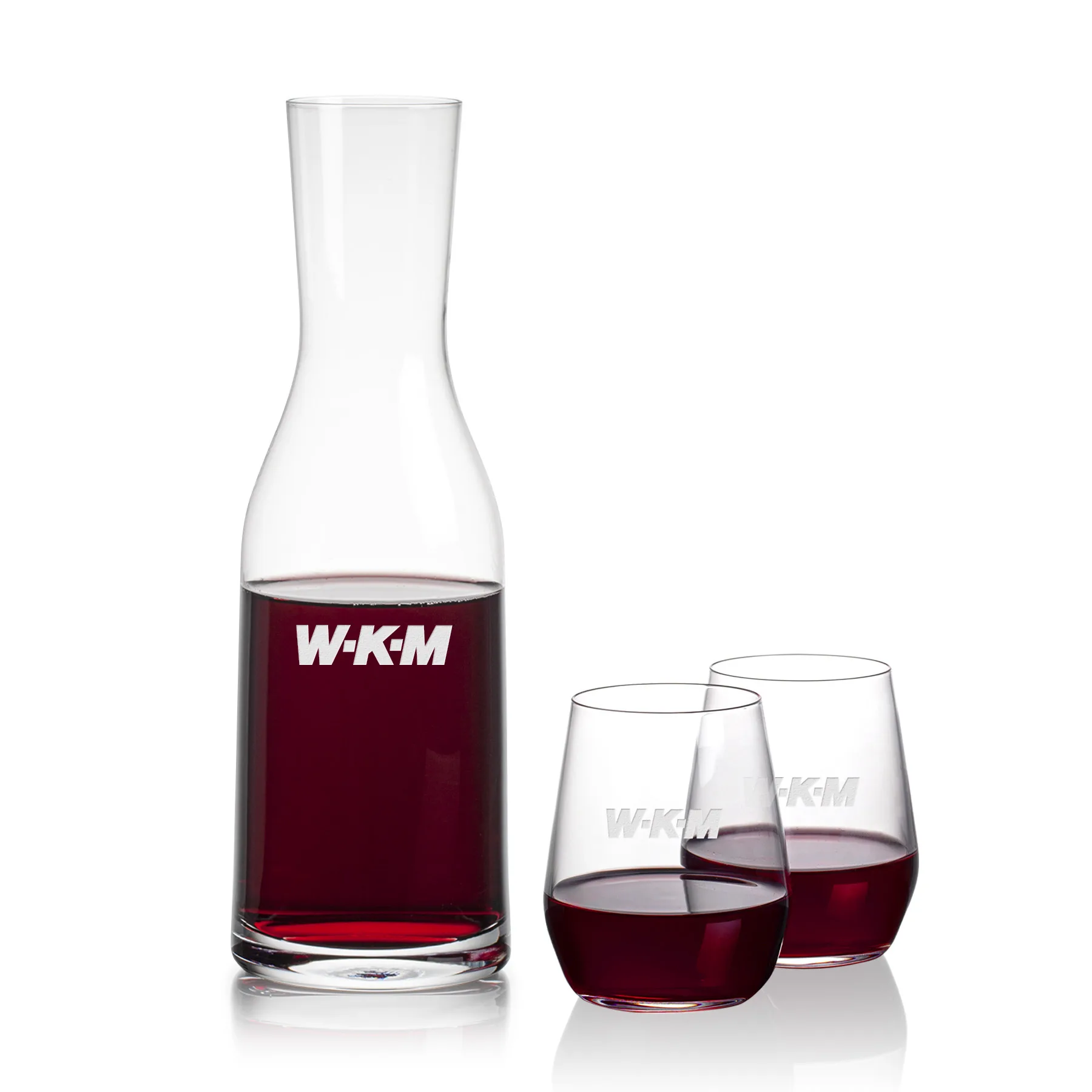 Carafe Stemless Set, Germain Wine Set, Carafe & 2 Stemless