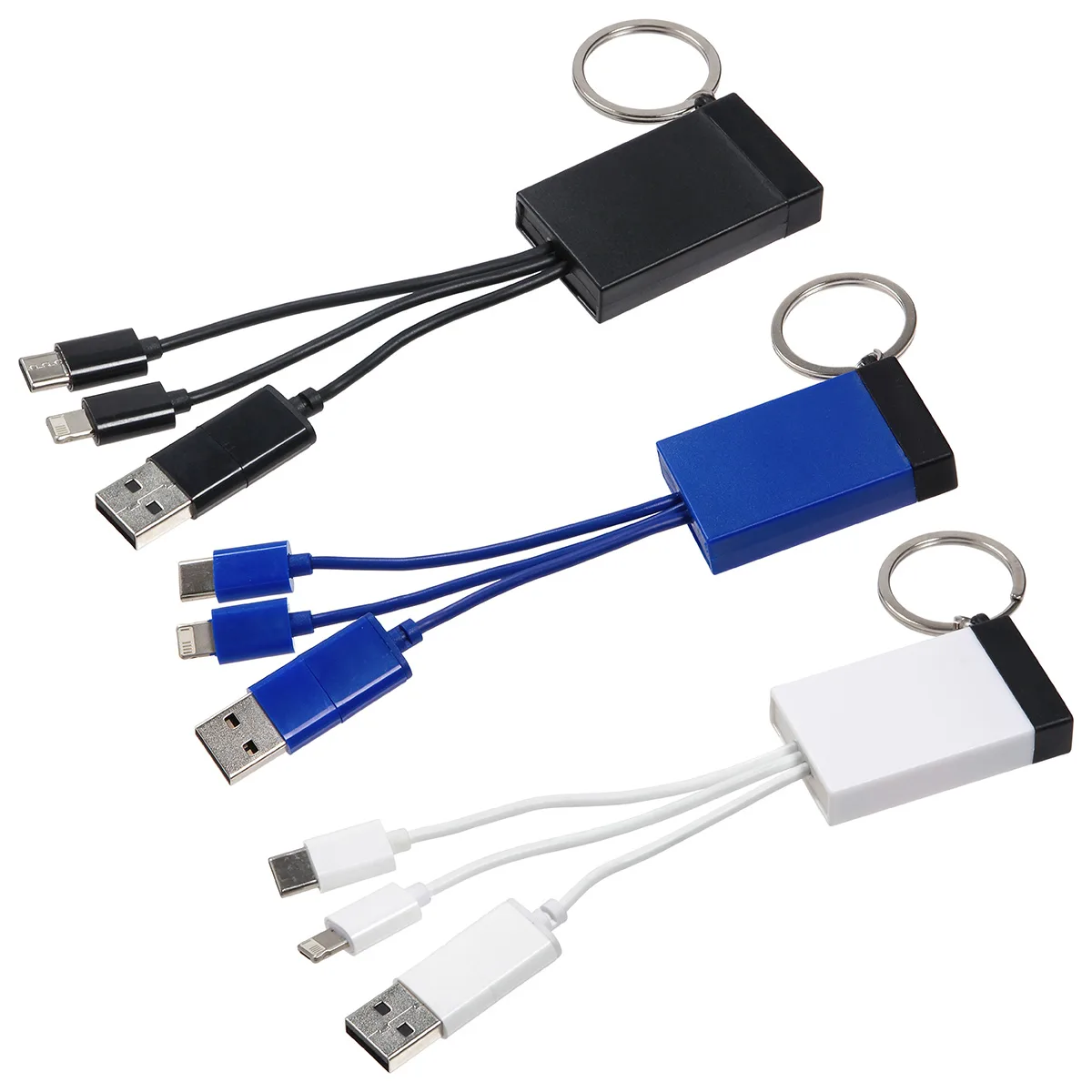 Triplet 3-in-1 Charging Cable with Screen Cleaner view 2