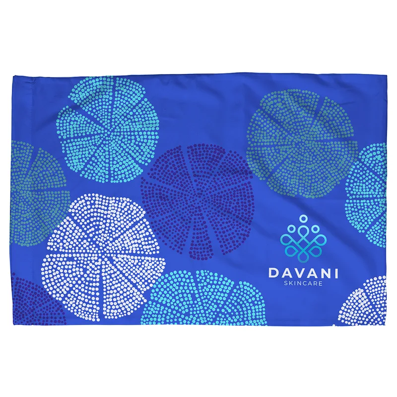 Poly Micro-Peach Pillow Case 20" x 30", 110 GSM - Full Color