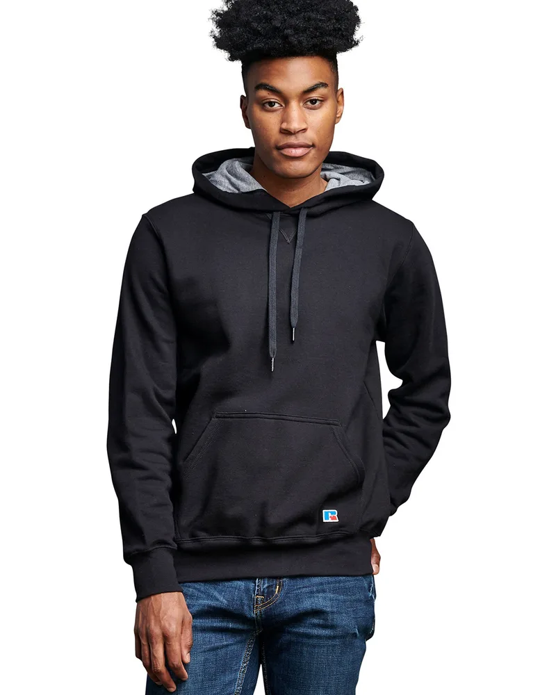 Russell Athletic Unisex Cotton Classic Hooded Sweatshirt view 2