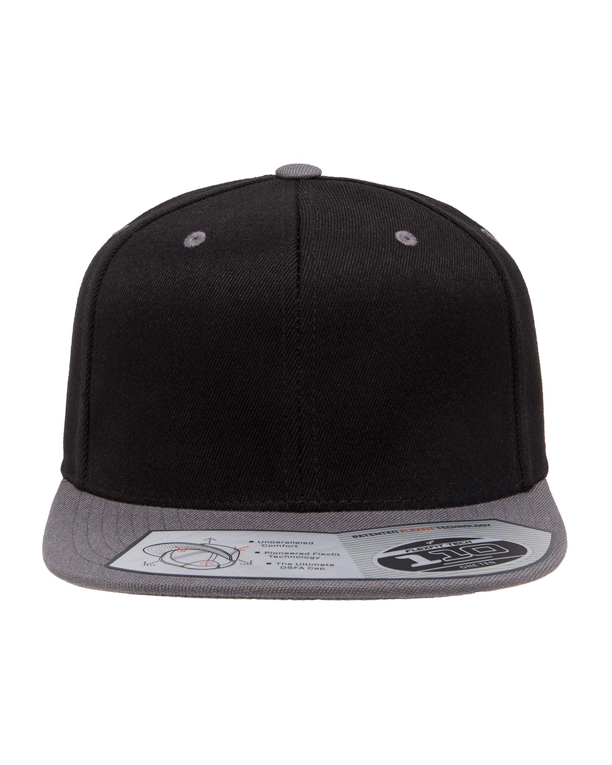 Yupoong Adult Wool Blend Snapback Two-Tone Cap