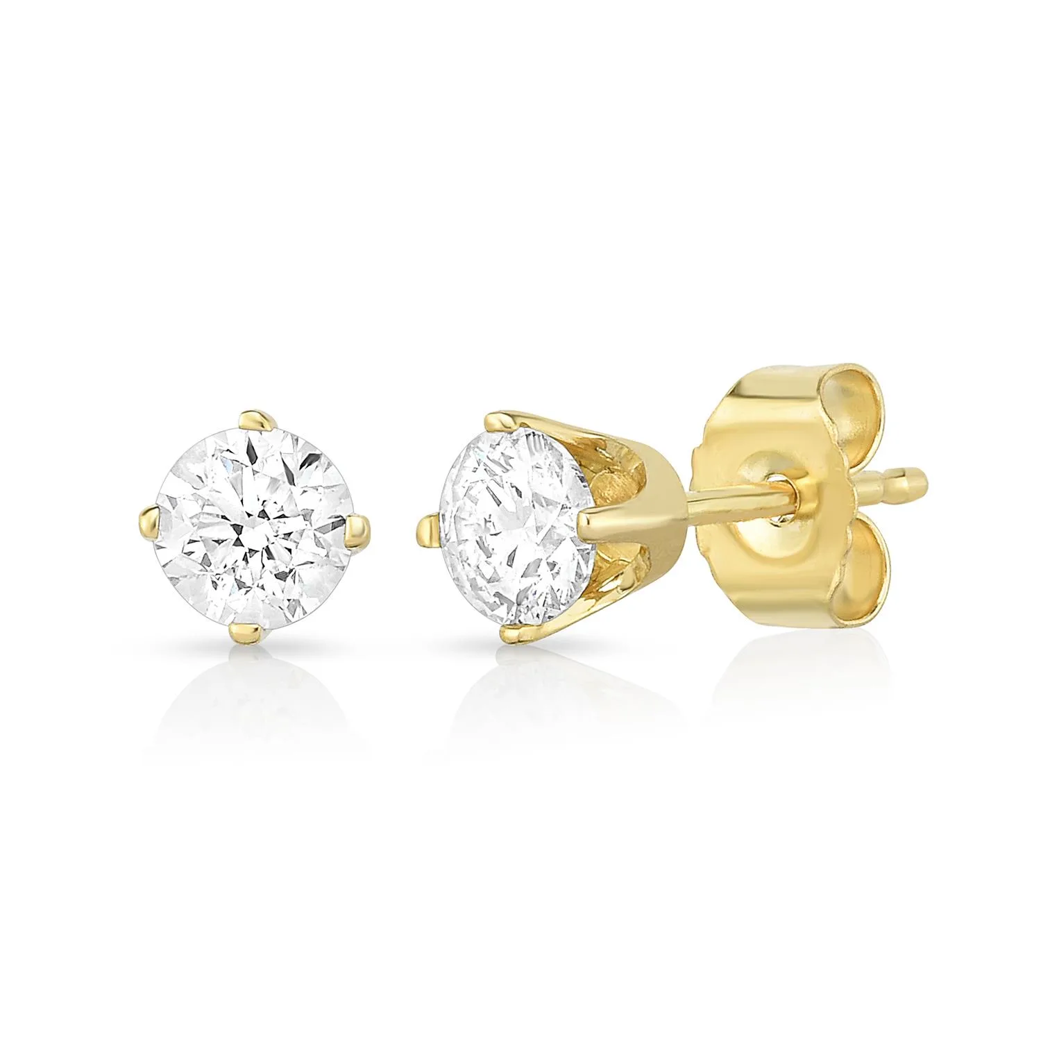 Jilco Inc Diamond Earrings - .75twt Round