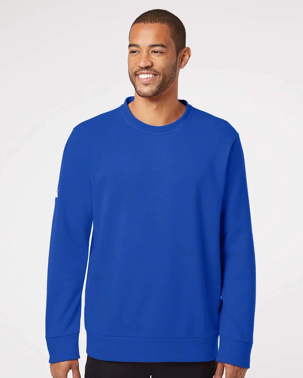 Adidas® Fleece Crewneck Sweatshirt view 6