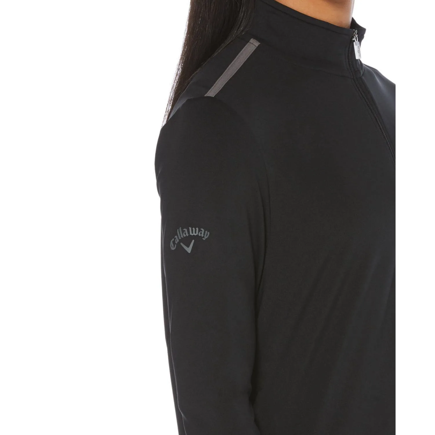 Callaway® Women's 1/4-Zip Mock Performance Pullover view 6