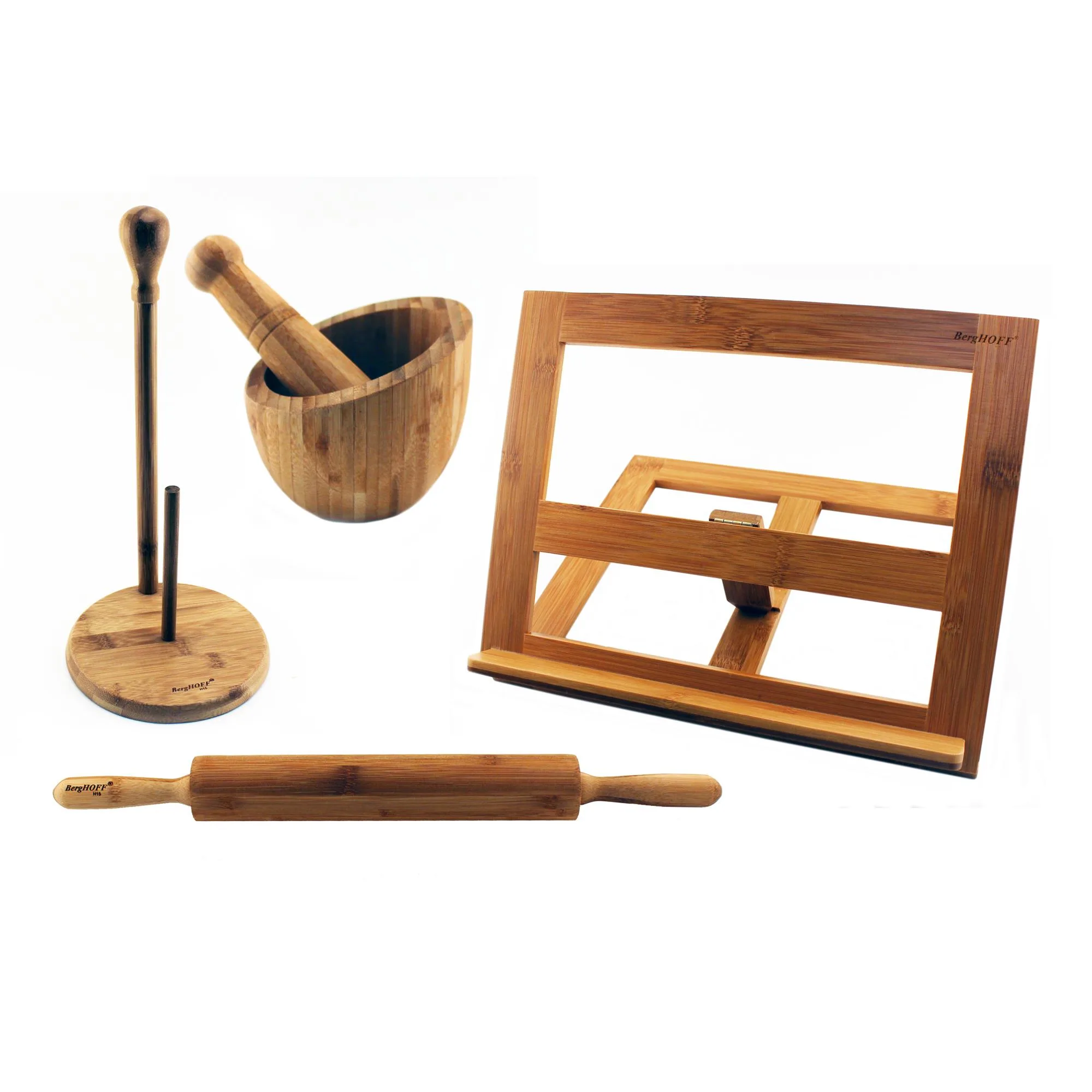 BergHoff Bamboo 4Pc Kitchen Set