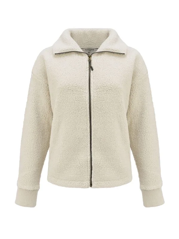 Amber Ladies High Pile Full-Zip view 3
