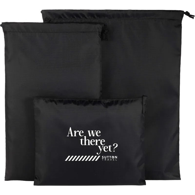 Recycled Travel Bag Set