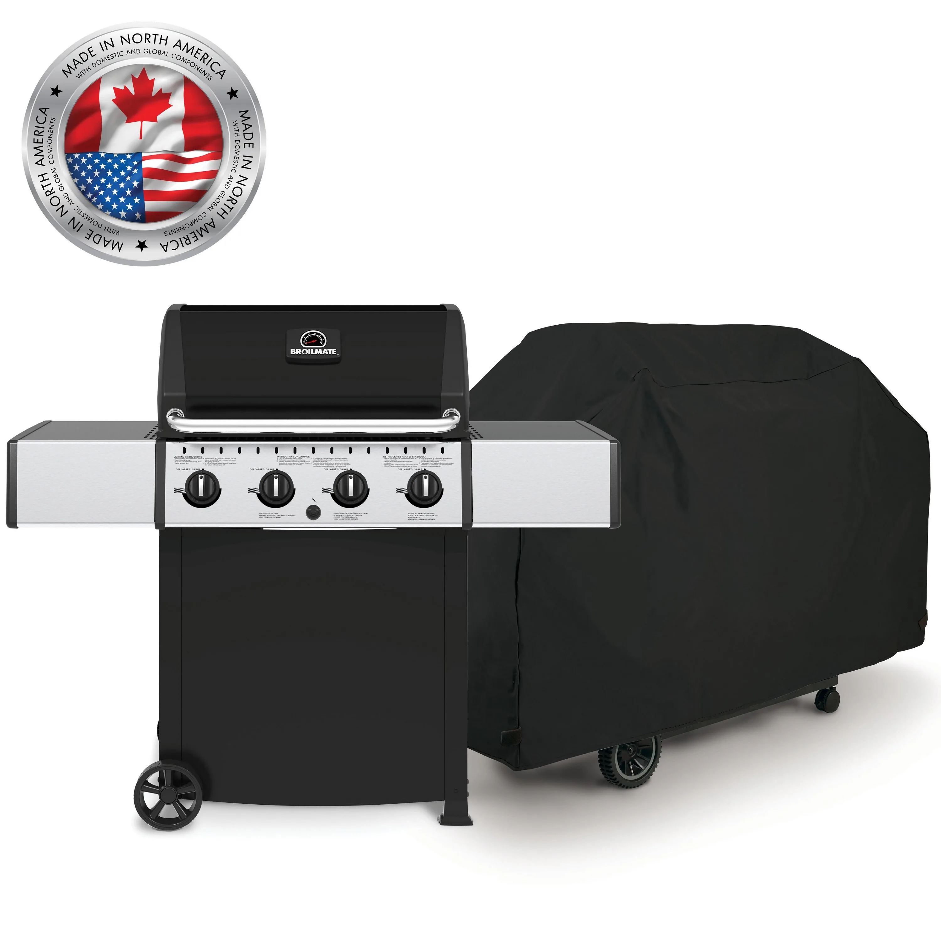 Broil King Broil-Mate 4-Burner Lp Grill W/Cover (Ic Exclusive)