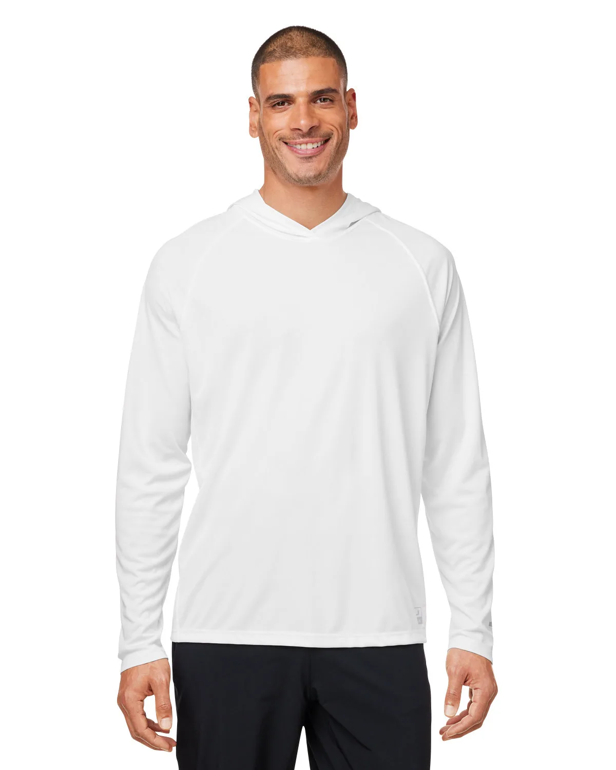 HUK® Men's Lopro Long Sleeve Pursuit Hooded T-Shirt view 2