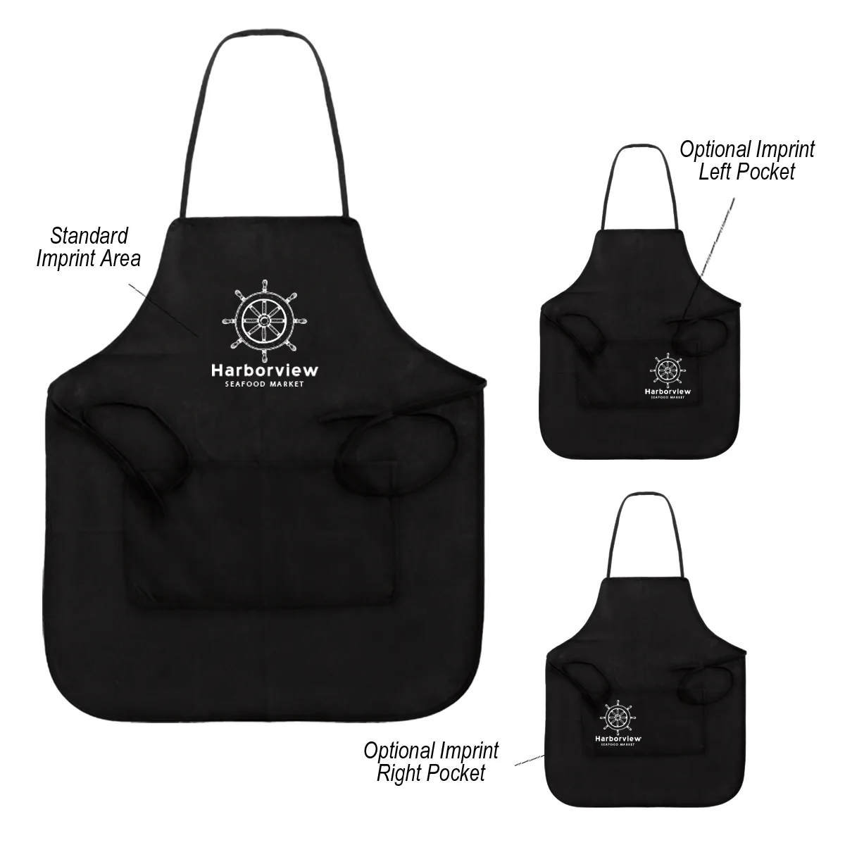 Non-woven Full Apron view 2