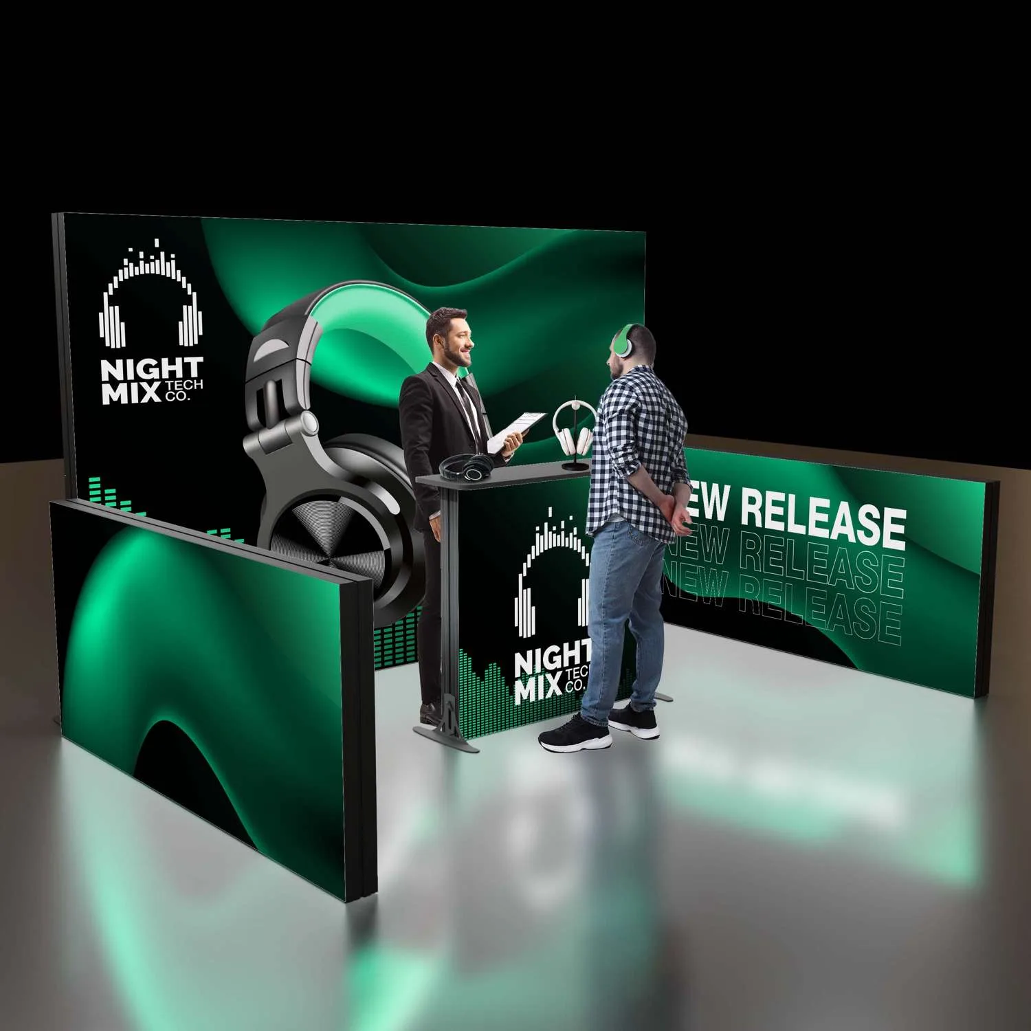 8'H Astra Modular Booth Kit 1 view 5