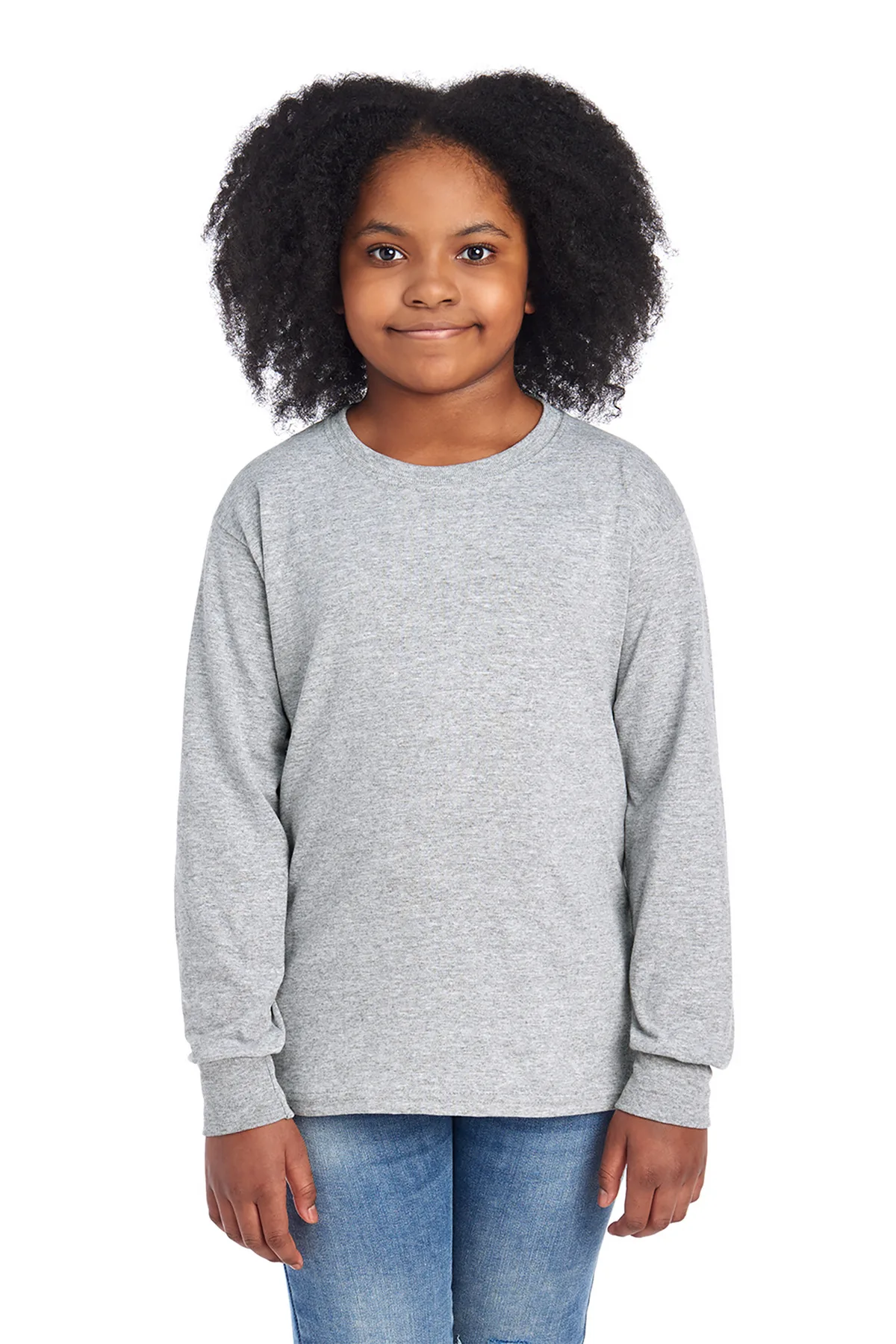 Jerzees® Youth Dri-Power® 50/50 Cotton/Poly Long Sleeve