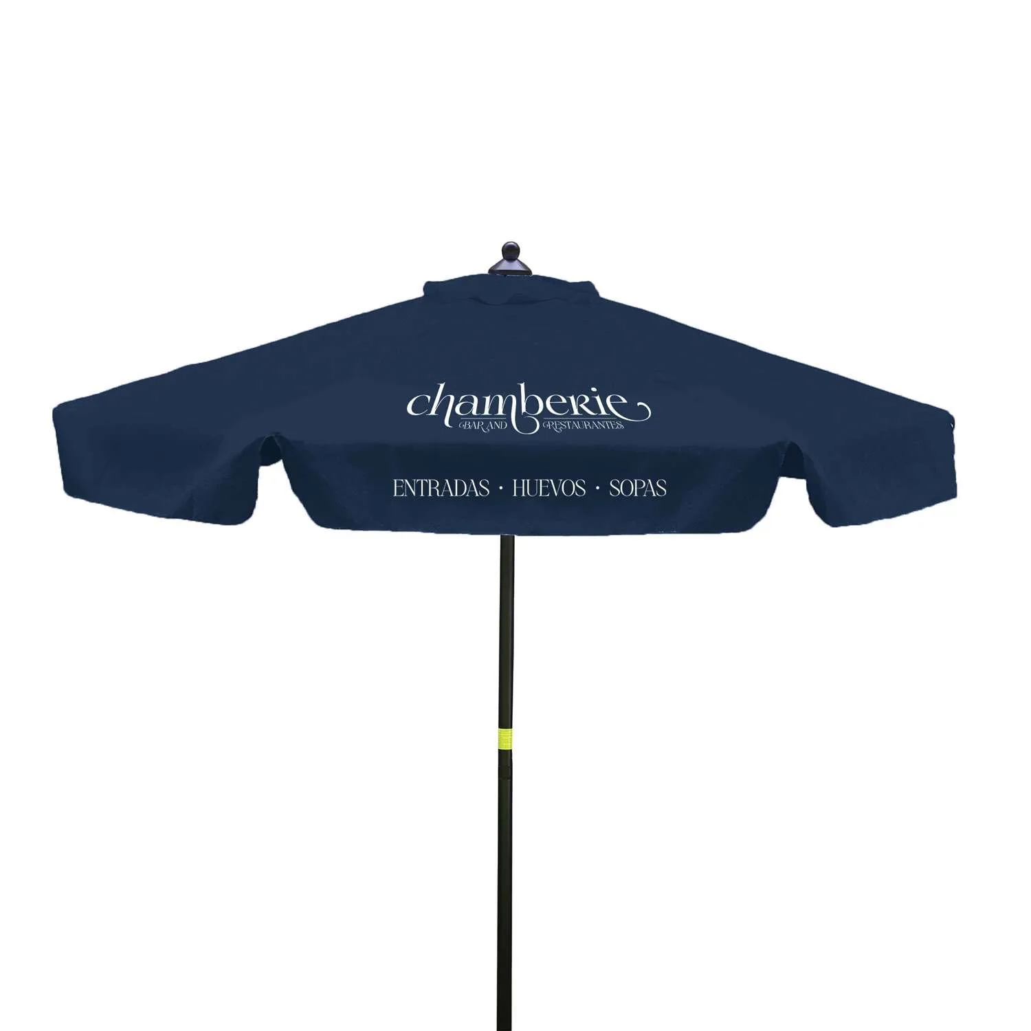 7' Steel Market Umbrella Kit With Valance (2 Imprints)