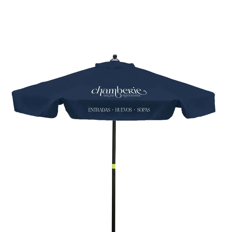7' Steel Market Umbrella Kit With Valance (2 Imprints)