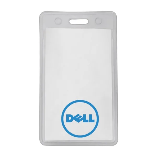 2" x 3 5/8" Printed Small Vertical Vinyl Pouch